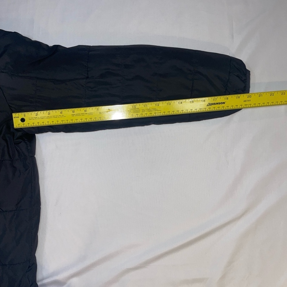 Swiss Tech Black Puffer Jacket for Kids, Size XXL, with Soft Lined Hoodie - Picture 12 of 13